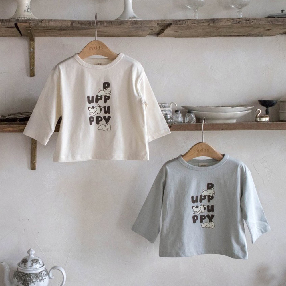 Roupas infantis coreanas 2026 primavera outono masculino feminino bebê camiseta de manga comprida