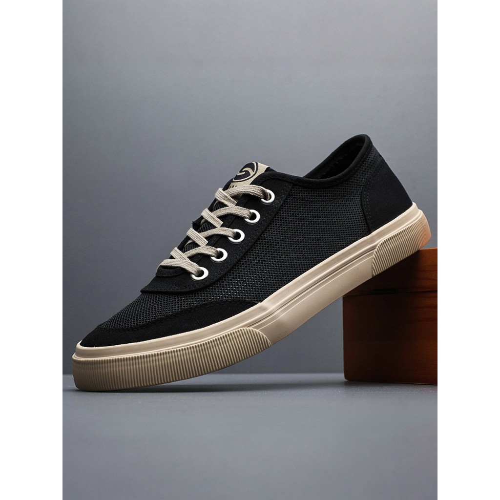 2026 novo estilo sapatos masculinos verão respirável sapatos de malha fina sapatos casuais masculinos tênis de malha de
