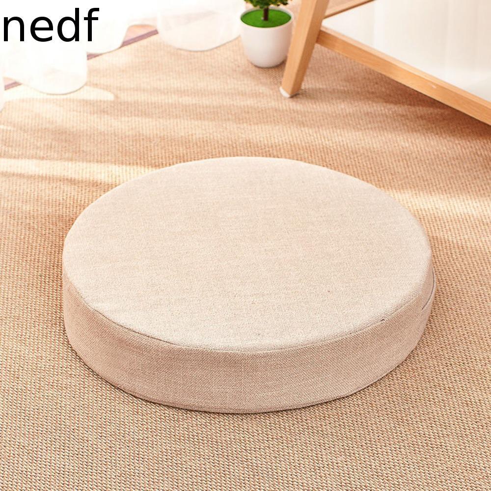 Imagem NEDFS Travesseiro Lavável Meditação Tatami Varanda Sofá Cama Almofada De Assento Estilo Japonês