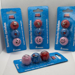 Borracha de Apagar Divertida Emojis KAZ Colorida Kawaii Luxo