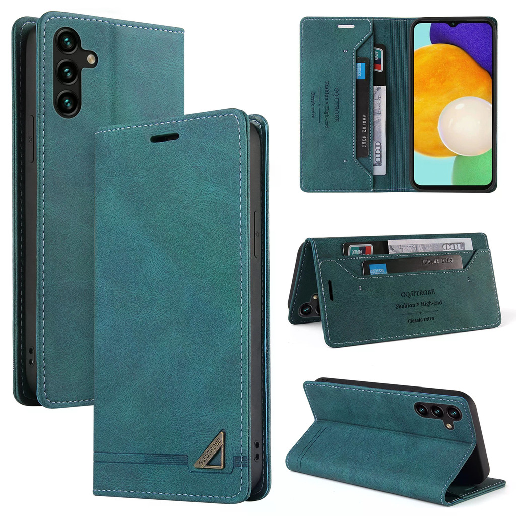 Samsung Galaxy A08 A18 A07 A17 A27 A37 A57 A56 A36 A26 A16 A06 A55 A35 A25 A15 A05S A54 A34 A24 A14 Flip Leather Phone