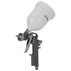 Pistola De Pintura Tanque Alto 3 Bicos Rosca 1/4" 600ml STELS