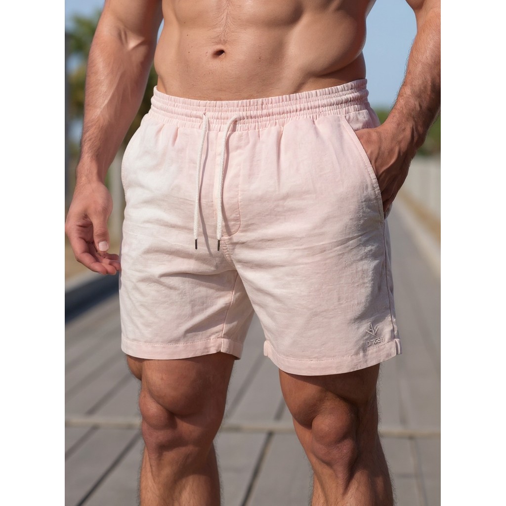 Kit 3 Bermudas Masculinas Linho Elastano Praiana Confortável Verão — Essência Feminina Atual