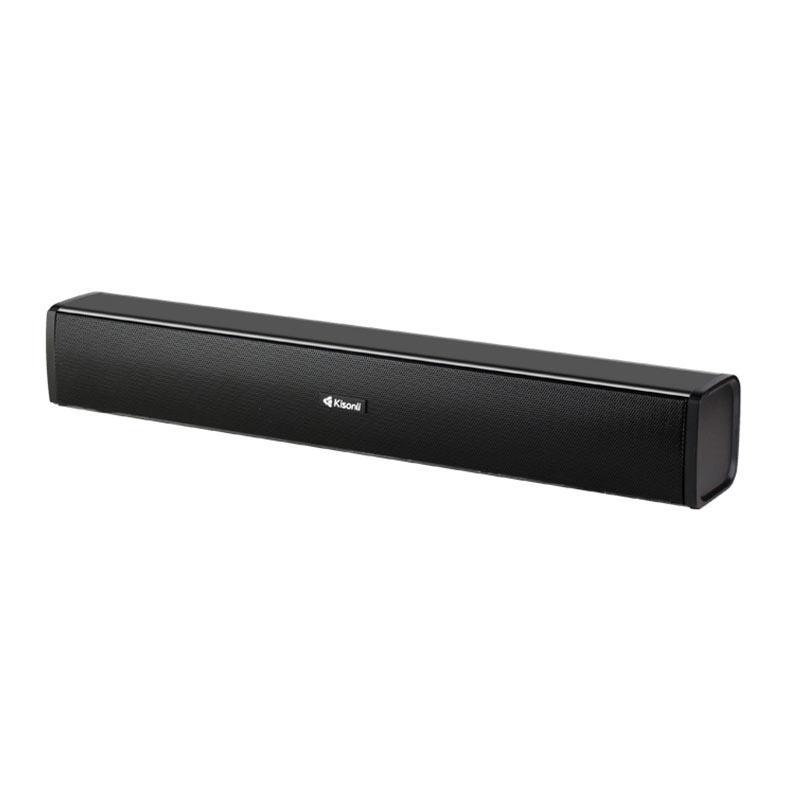 Soundbar Kisonli Sonicshield i640, 6W, USB, Preto, SSC-I640-BK