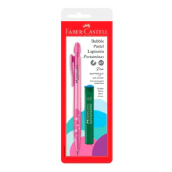 Lapiseira 0.7mm Bubble Rosa pastel SM/07BBRS\532729 com 1 unidade Faber-Castell