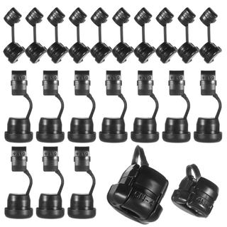 20 Peças Conector Redondo de Alívio de Tensão para Cabo de Energia 6N-4 & 4N-4, Protetor de Cabos Elétricos em Nylon Pre