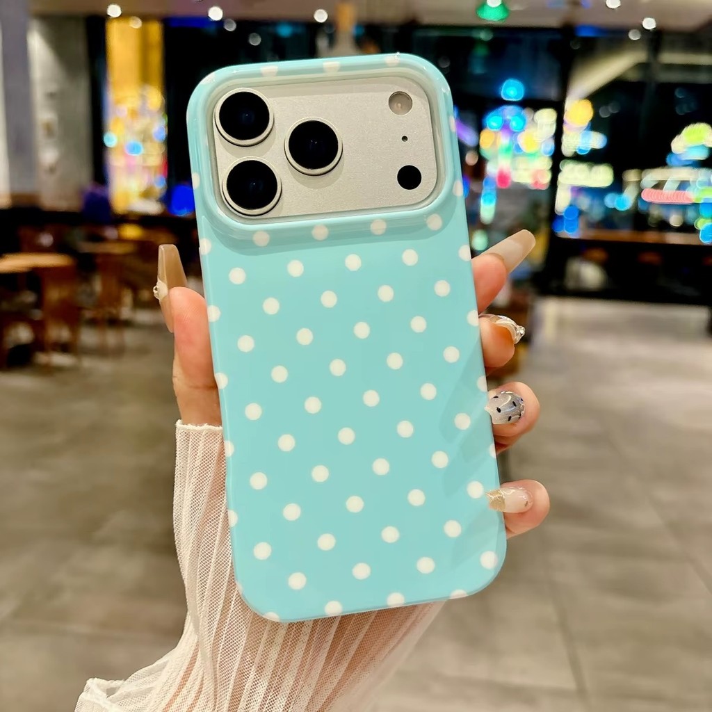 Capinha Não Acumula Sujeira Poá Capa Para iPhone 14 15 16 Plus 13 12 11 17 Pro Max Anti-queda Silicone Flexível
