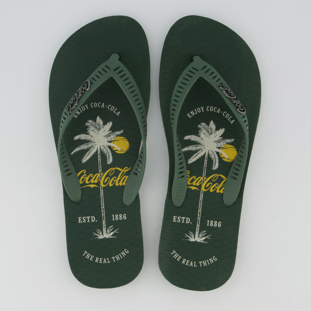 Chinelo Coca Cola Kamari Verde