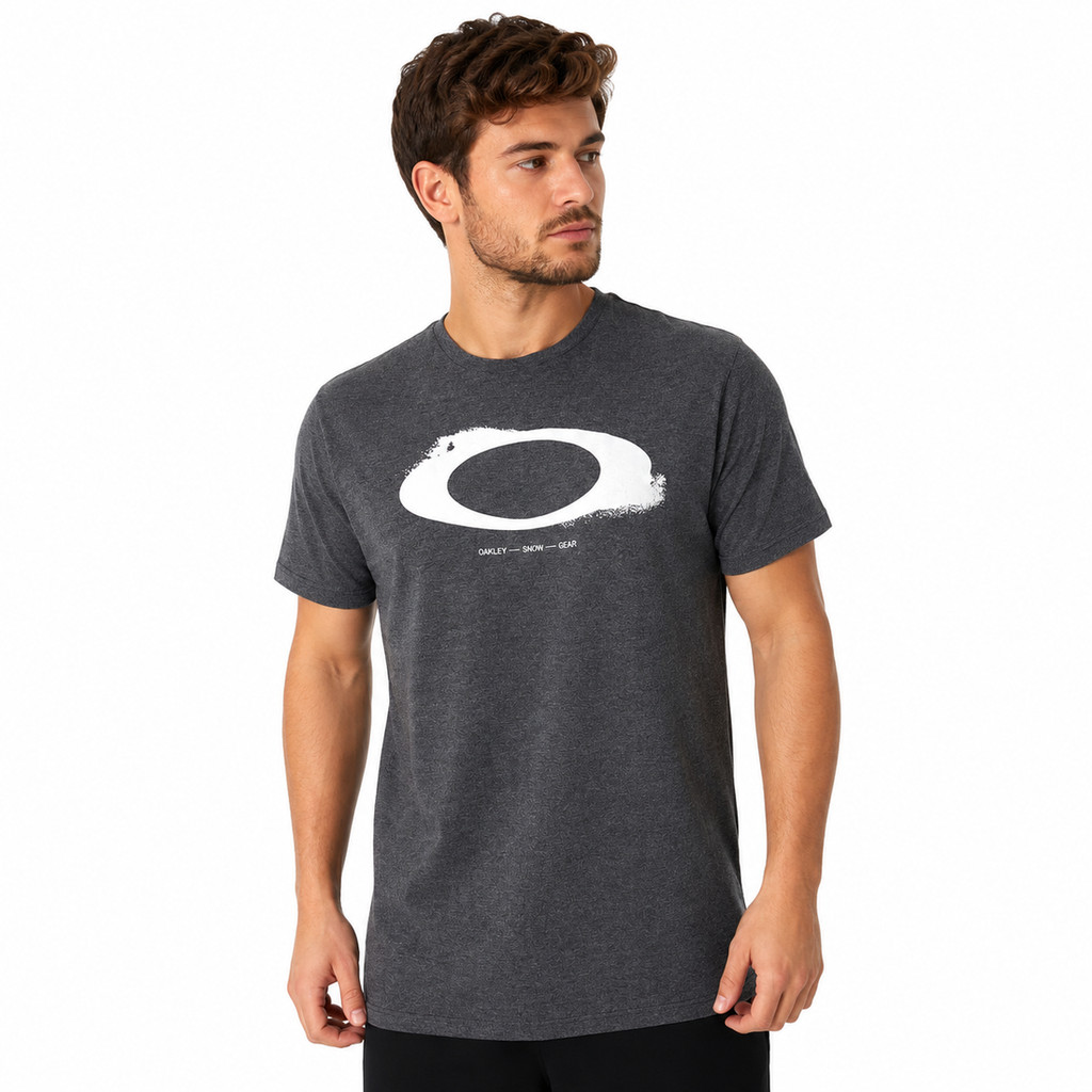 Camiseta Oakley Snow Ellipse Jet Black