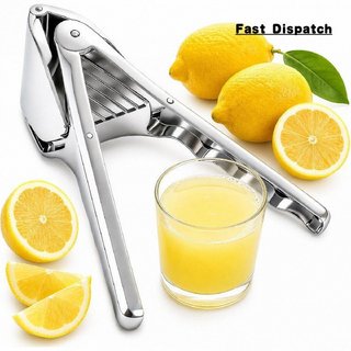 Espremedor de Limão Manual em Aço Inoxidável, Portátil para Extração de Suco de Cítricos e Limas |   Espremedor de Limão