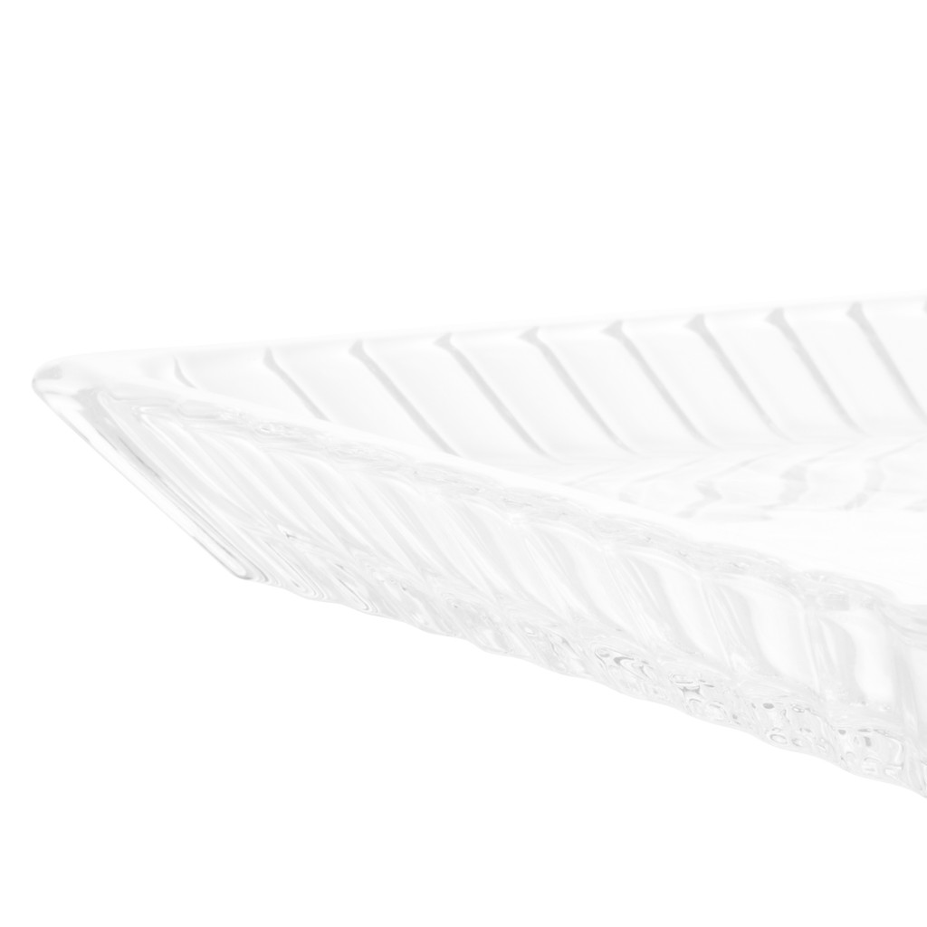 Travessa de Cristal Lys 34cm x 17cm x 3cm - Wolff Transparente 3cm | WOLFF — imagem 2 de 2