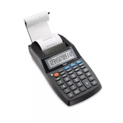 Calculadora Com Impressão Elgin 12 Dígitos Visor LCD Monocromática MA-5111