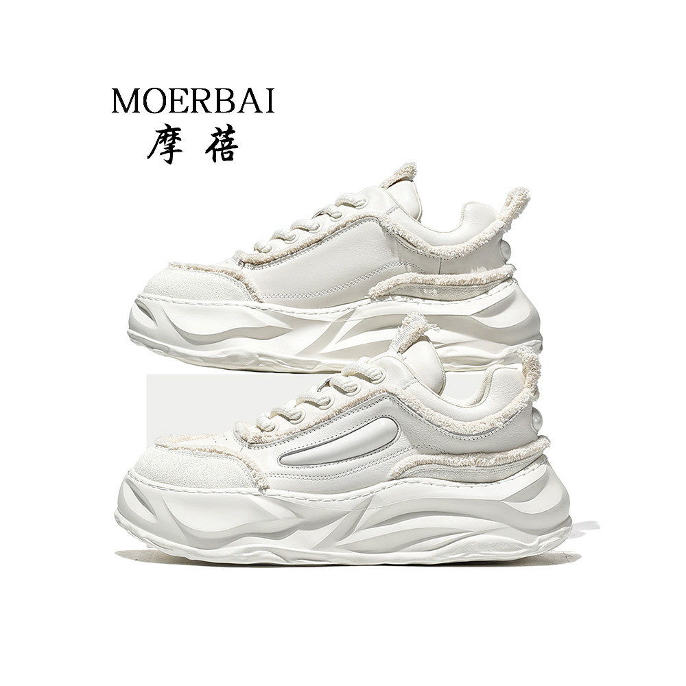 Mobe sapatos masculinos 2026 novo estilo sapatos esportivos masculinos sapatos casuais de sola grossa aumentando pai sap