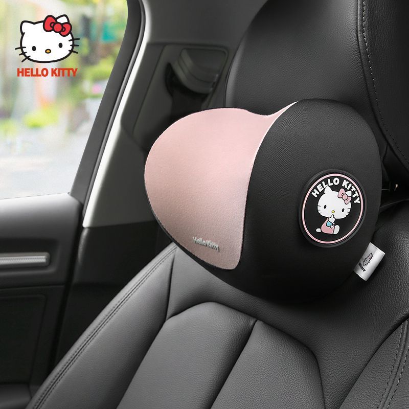 SGLink HelloKitty carro travesseiro pescoço bonito dos desenhos animados carro espuma de memória travesseiro quatro esta