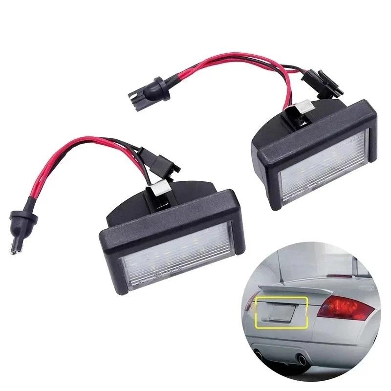 Para Mercedes Benz ML W164 X164 2004-2012 Smart Roadster 452 2003-2006 Lâmpada Da Placa De Licença Do Carro LED Luz Iden