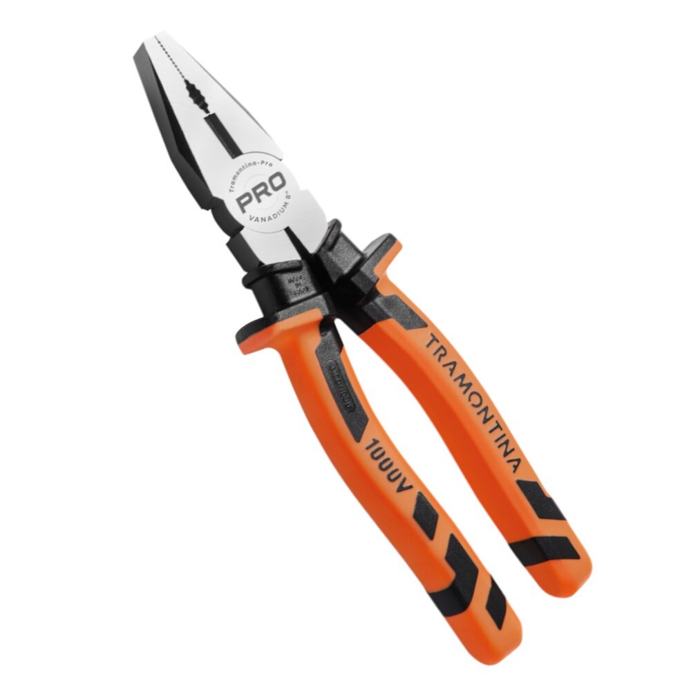 Alicate universal 8" isolado 1000V aço cromo vanádio - 44001/108 - Tramontina PRO
