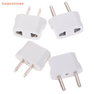 Conjunto de 4 peças de adaptadores de carregador de viagem com plugue europeu e americano (UE para EUA)