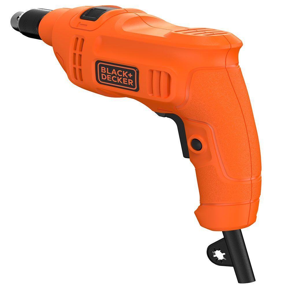 Furadeira de Impacto Black + Decker BED7104500 3-8 450W Laranja 110V