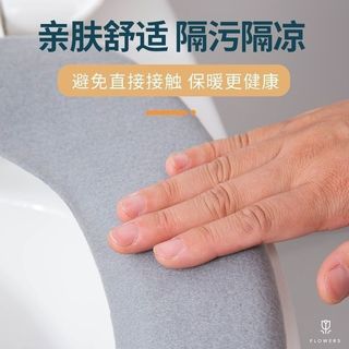 Almofada adesiva para vaso sanitário, quatro estações, primavera Universal, novo estilo, anel adesivo para banheiro domé