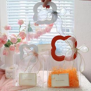 Sacola de sobremesa para bolo de lembrança de dia das mães Saco de embalagem de presente de buquê de tulipas de feliz fe