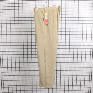 90 algodão 10 seda padrão Vertical veludo masculino outono inverno antiquado calças de perna larga cintura alta Extra so