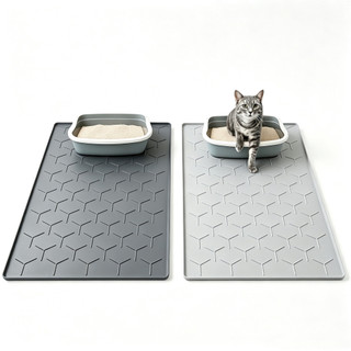 Tapete de silicone para pets • À prova d’água • Ideal para areia de gato Facil de limpar! Resiste à molhagem!