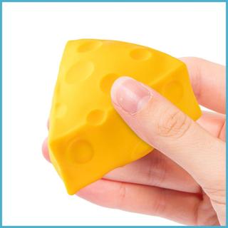 Brinquedos De Apertar Queijo Amarelo Macio Acessórios De Mesa Comida Bloco De Estresse Para Crianças Homens Mulheres Sal