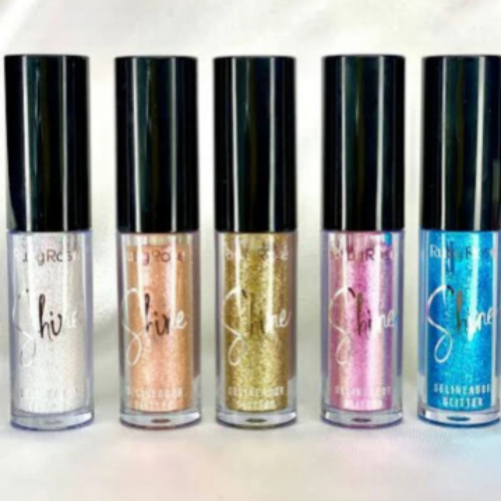 Delineador Colorido Glitter Shine - Hb8416 - Ruby Rose — imagem 2 de 2