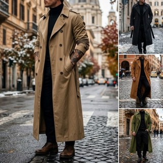 2026 novo produto blusão alongado jaqueta masculina estilo fino jaqueta à prova de vento independente em pé enviar cinto