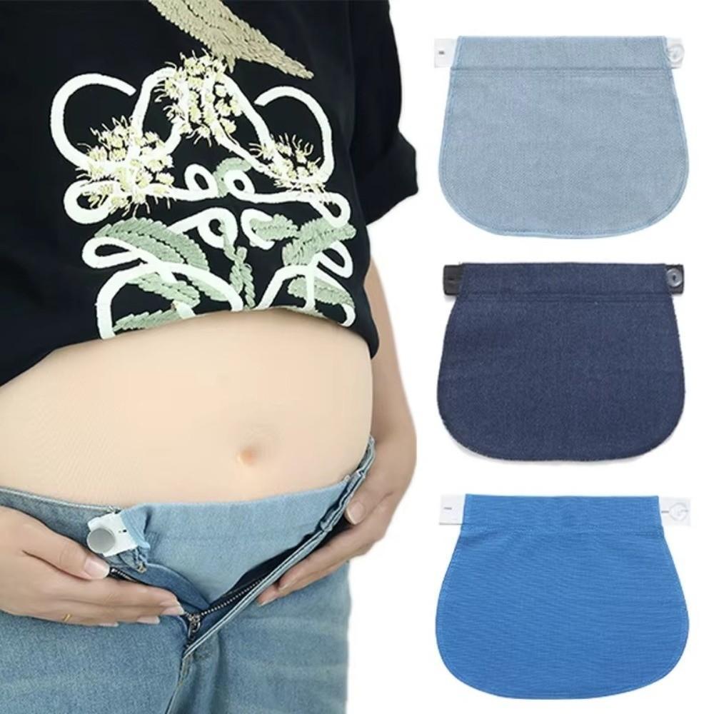 Extensor Ajustável Para Gravidez , Ferramenta De Alongamento , De Calças Maternidade De Costura DIY , Extensão Elástica
