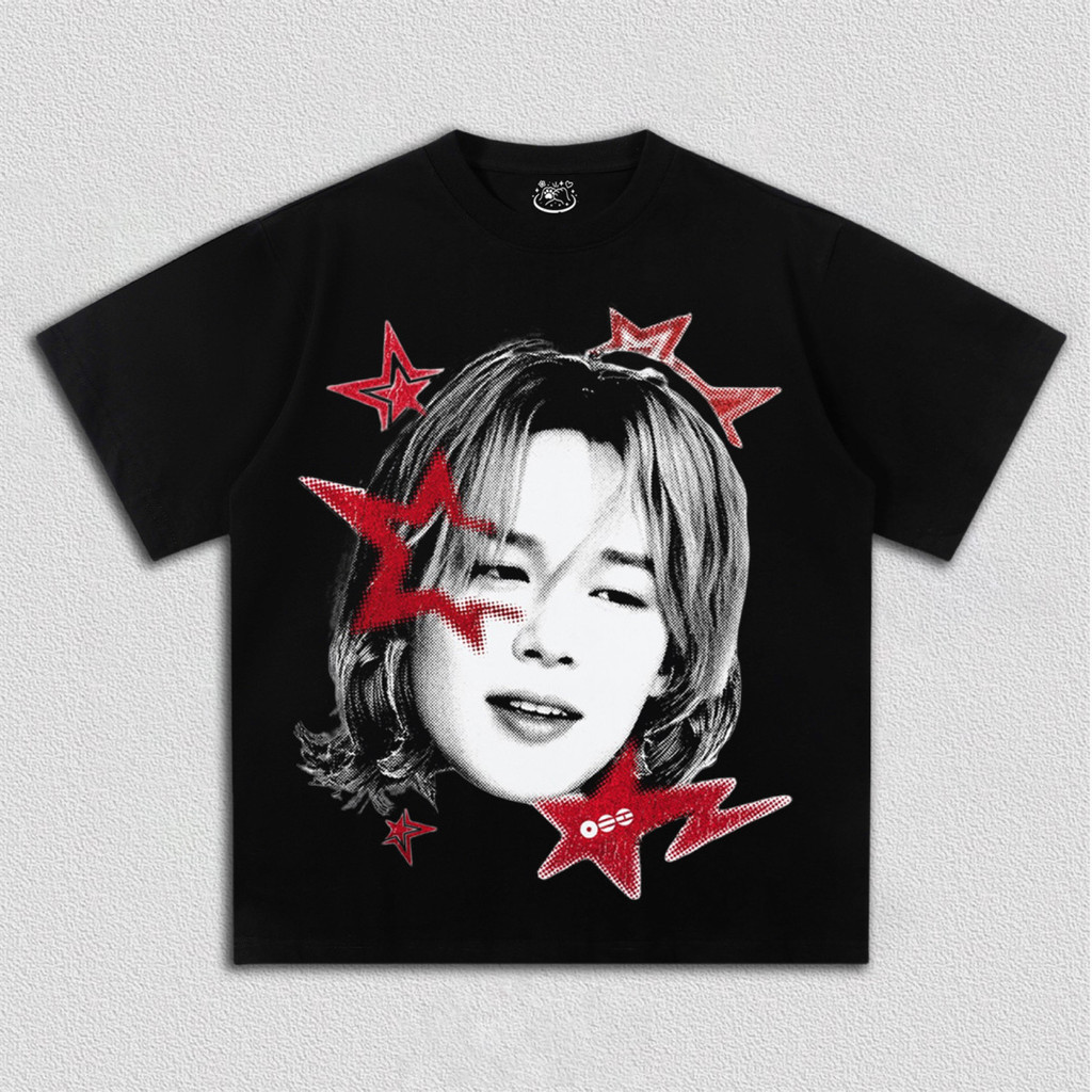 Camiseta Feminina Jin BTS estrelas confortável linda moderna premium estilosa streetwear moda casual tendência verão