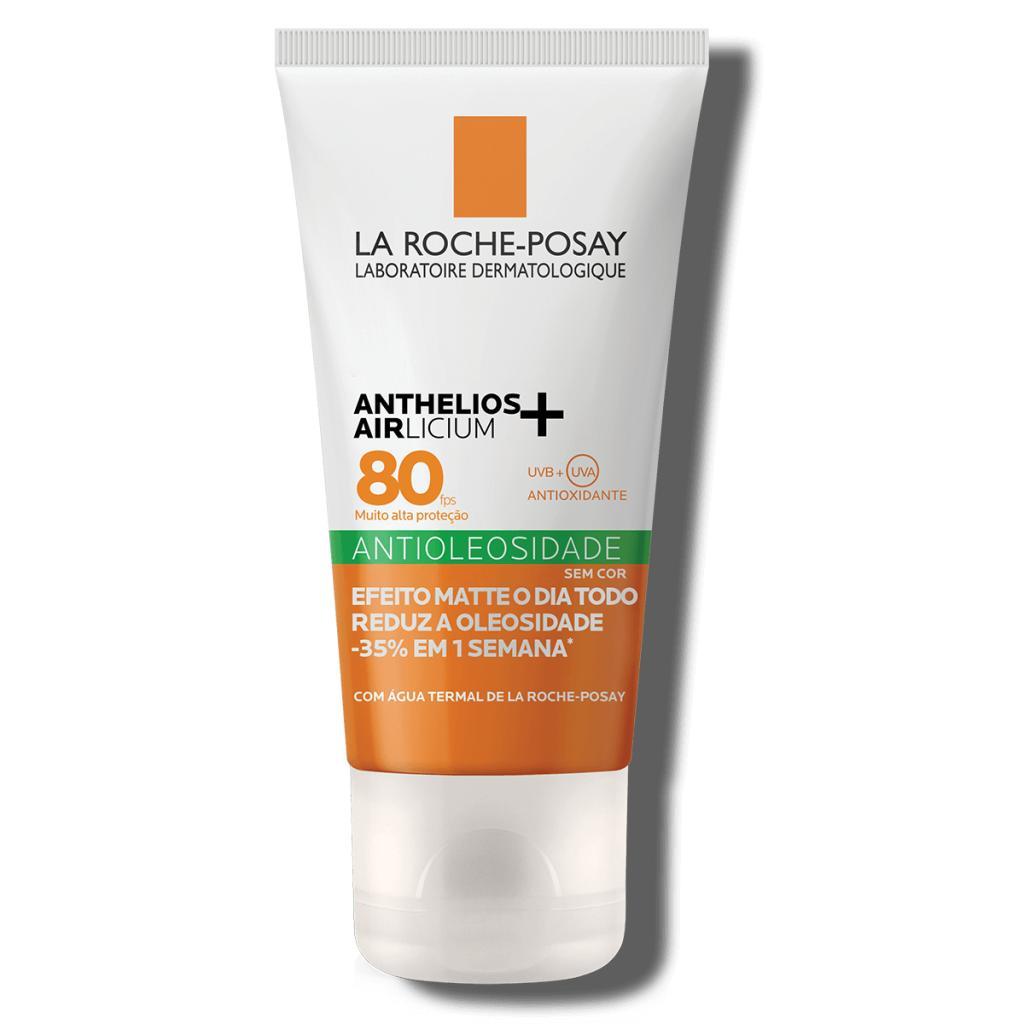 Protetor Solar Facial La Roche-Posay Anthelios Airlicium+ Sem Cor FPS 80 40 g