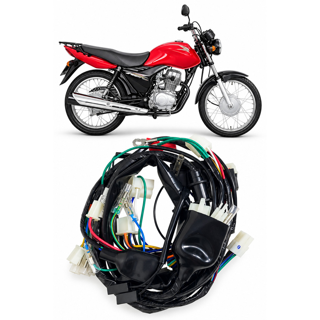 Chicote Principal Cg 125 Fan Ks 2009 A 2011 Mod Original