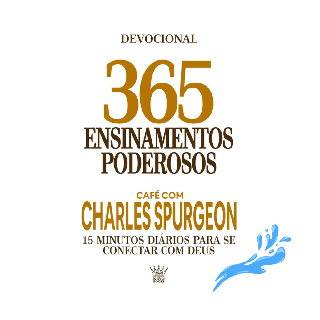 Livro 365 Ensinamentos Poderosos Café Com Charles Spurgeon - Devocional - Editora On Line