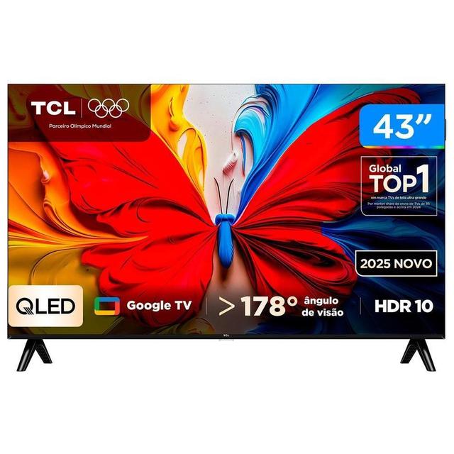 TV TCL Full HD QLED Google TV 2 HDMI