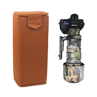 Grande lente longa câmera armazenamento protetor caso forro quadrado saco Digital Micro SLR barril à prova de choque