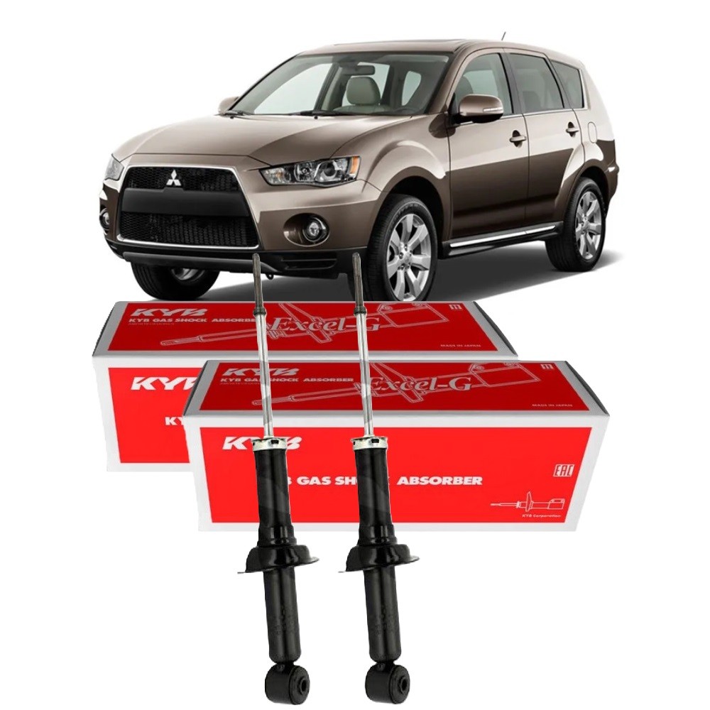 PAR AMORTECEDOR TRASEIRO MITSUBISHI OUTLANDER 2006 ATÉ 2013 NEW OUTLANDER 2014 ATÉ 2022 KAYABA em Oferta na Shopee