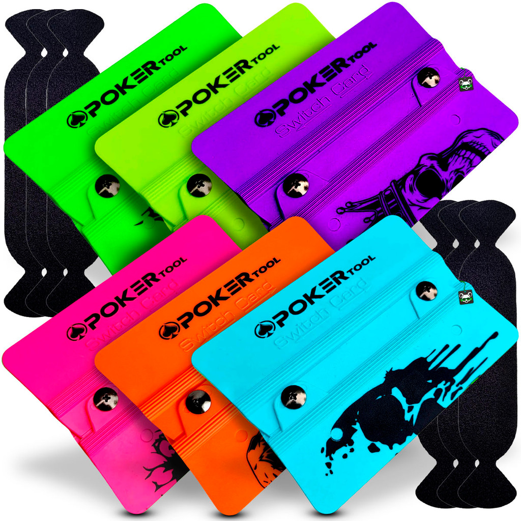 Espátula Envelopamento Switch Card C/ Feltro Insulfilm Adesivo Película Vinil Poker Tool