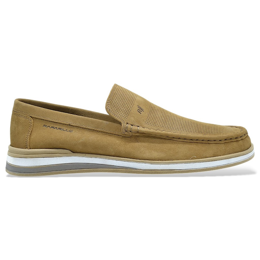 Mocassim Rafarillo Trento Masculino Couro Casual Conforto Original