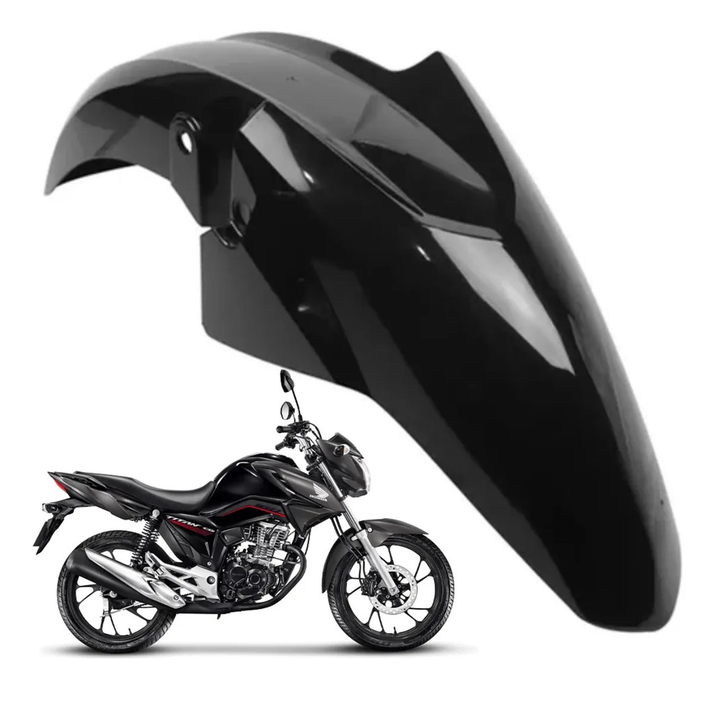 Paralama de Moto Dianteiro HONDA CG FAN/TITAN/START/CARGO 125/150/160 - Ano 2014 À 2024