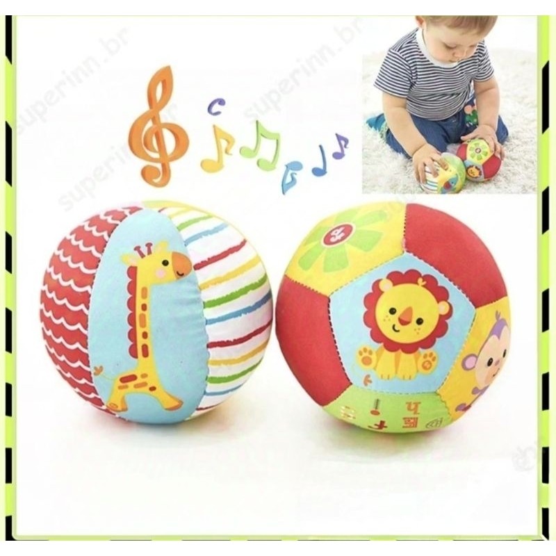 Bola De Brinquedo Cognitiva Animal Fisher-Price Cognitivo De Brinquedos De Bebê