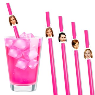 Canudinho para Bebidas Temático Sex and The city em Oferta na Shopee