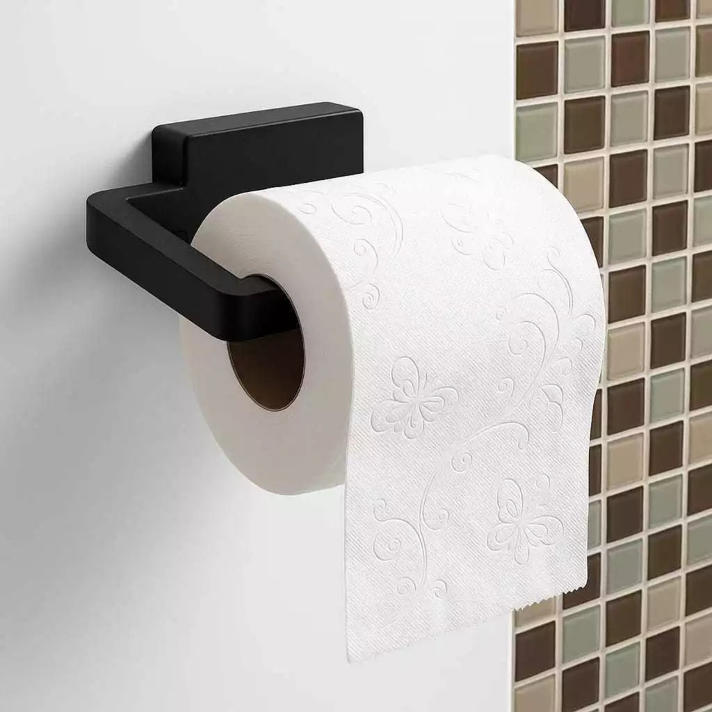 Porta Papel Higienico Gancho Suporte Parede Papel Detail Sem Furo 3m