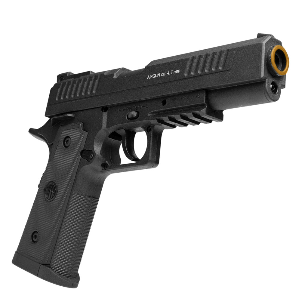 Pistola Pressão Airgun Rossi 1911 Tactical CO2 4,5mm em Oferta na Shopee