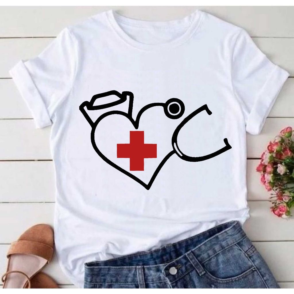 Camisa Tecnico de Enfermagem Enfermeira Enf Blusa 69  T-Shirt Camiseta  Blusa Feminina ou Masculina Unissex DR