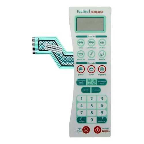 Membrana Micro-ondas Compatível Brastemp Bms45 Abhna Ative