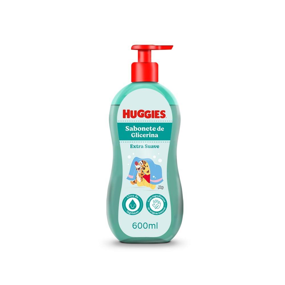 SABONETE LÍQUIDO HUGGIES EXTRA SUAVE 600ML
