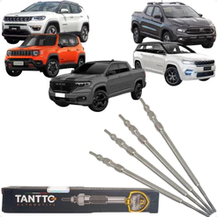 Jogo Velas Aquecedoras Toro Renegade Compass Commander Rampage 2.0 16v Turbo Diesel