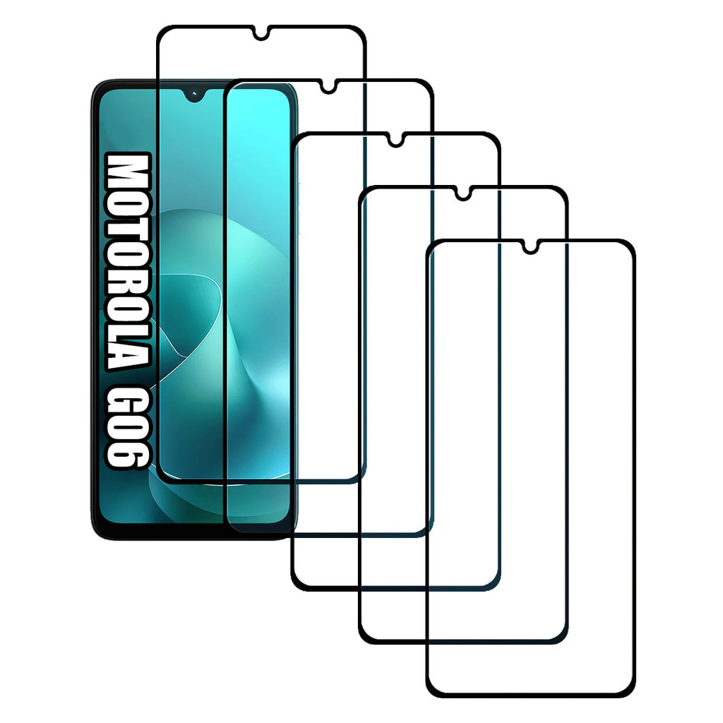 KIT Para Motorola G06 - Películas de Vidro 3D