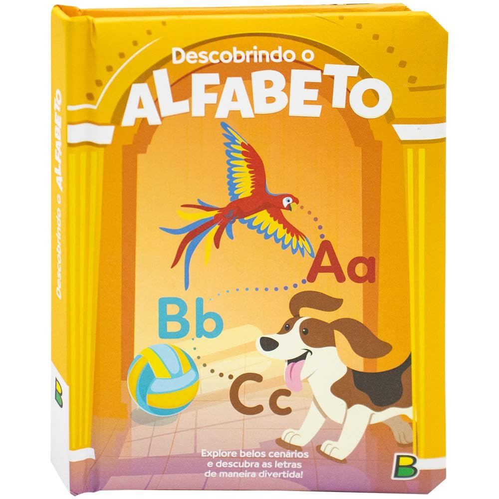 Meu Livro Fofinho | Descobrindo o Alfabeto | Capa Dura Almofadada